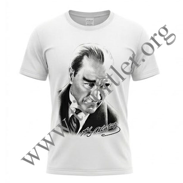 29 Ekim Atatürk Baskılı Tişörtler